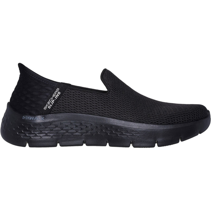 Skechers Go Walk Flex Relish Sneakers Noires Pour Femmes En Textile