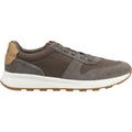 TOMS TRVL Lite Retro Baskets En Cuir Pour Hommes Olive