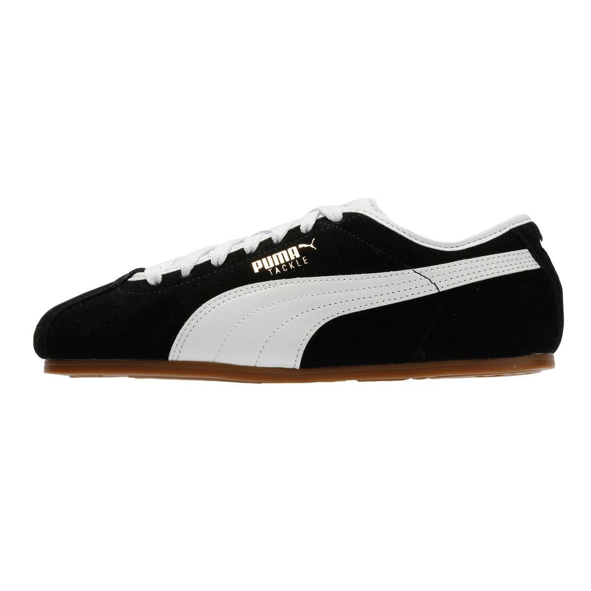 Puma Tackle Baskets Noires Suede Pour Femmes