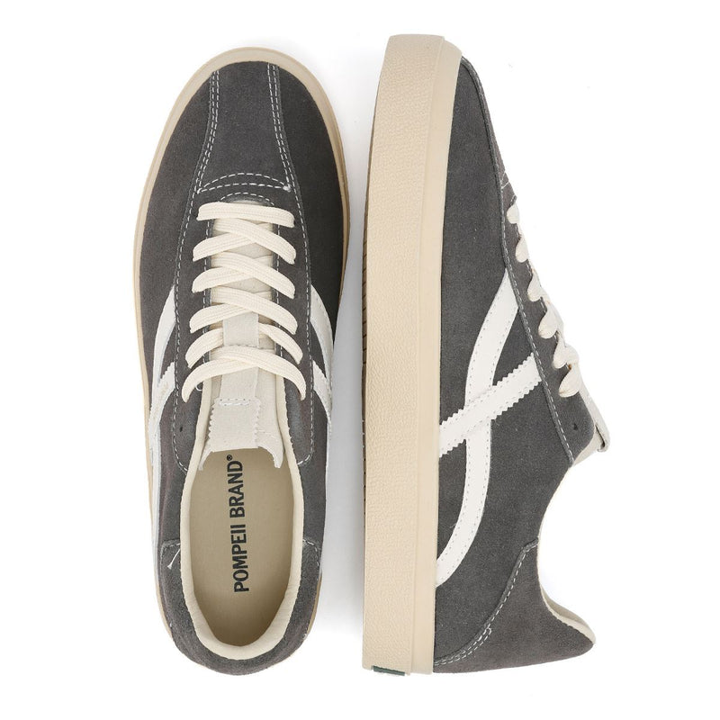 Pompeii Dart Chaussures De Sport Pour Hommes En Gris En Daim