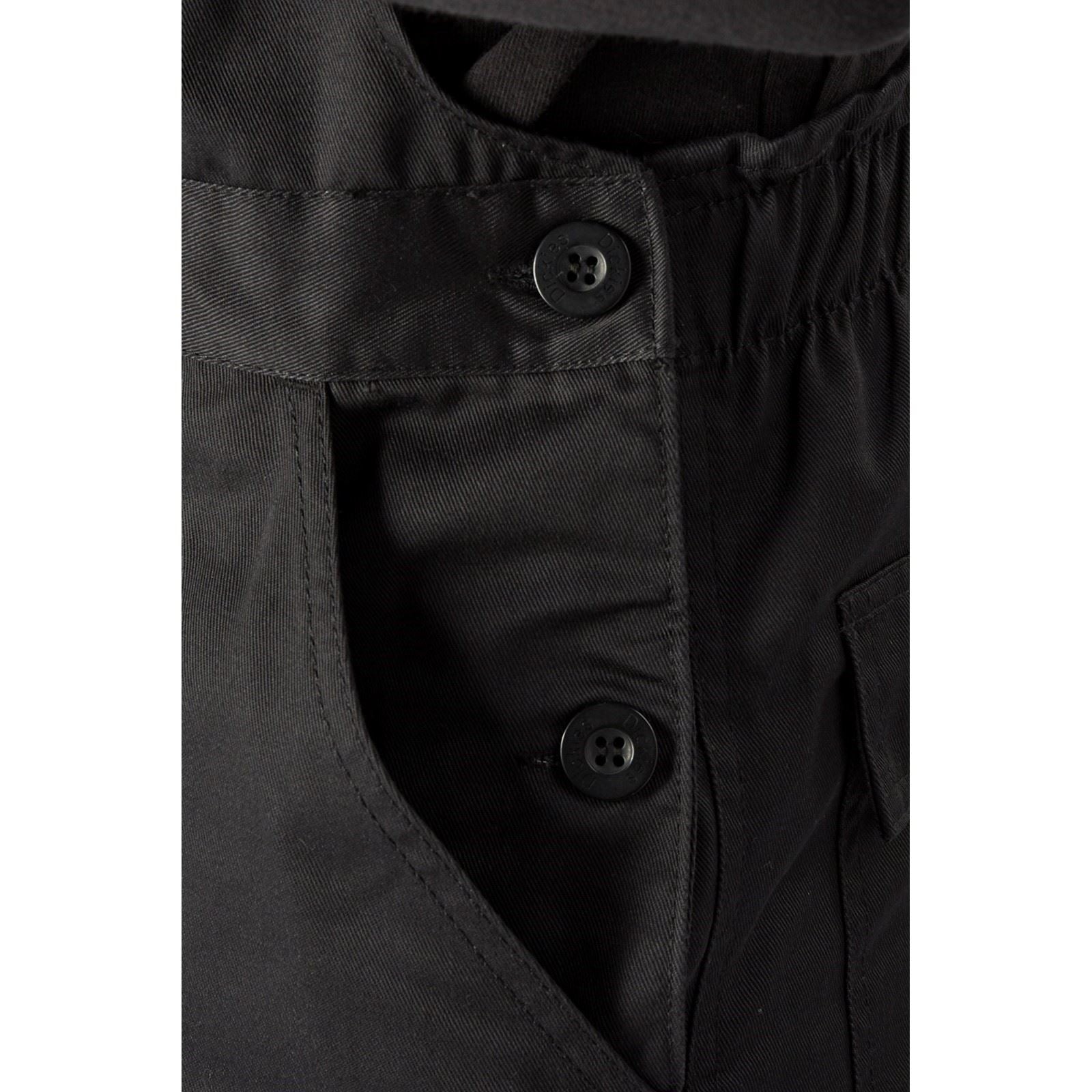 Dickies Everyday Bib and Brace Salopette De Travail Noire Pour Homme En Polyester