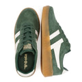 Gola Grandslam Baskets En Daim Pour Femme, Vertes
