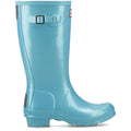 Hunter Original Nebula Bottes En Caoutchouc Bleues Pour Piscine.