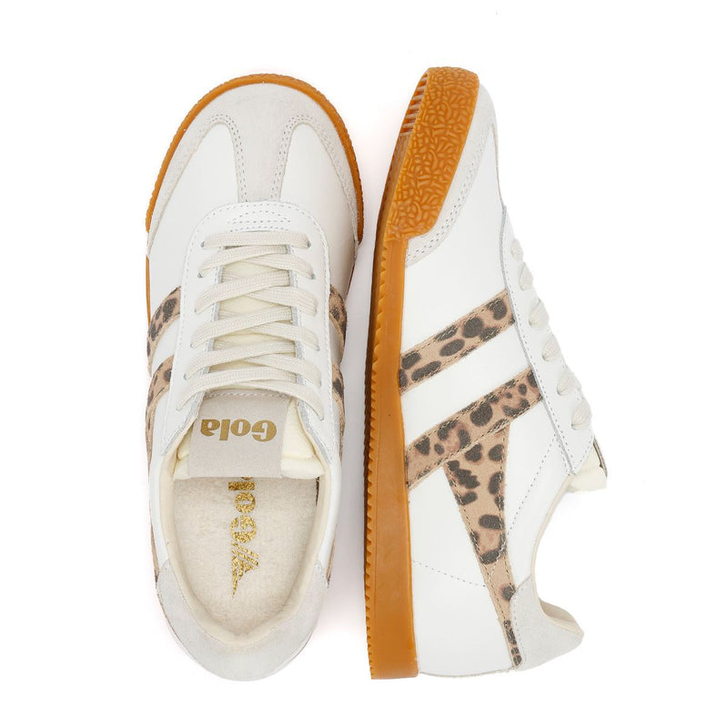 Gola Elan Baskets Blanches En Cuir Pour Femmes