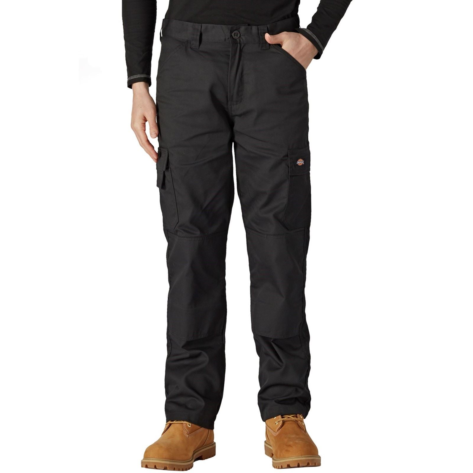 Dickies Everyday Pantalons De Plein Air Pour Hommes En Polyester Noirs
