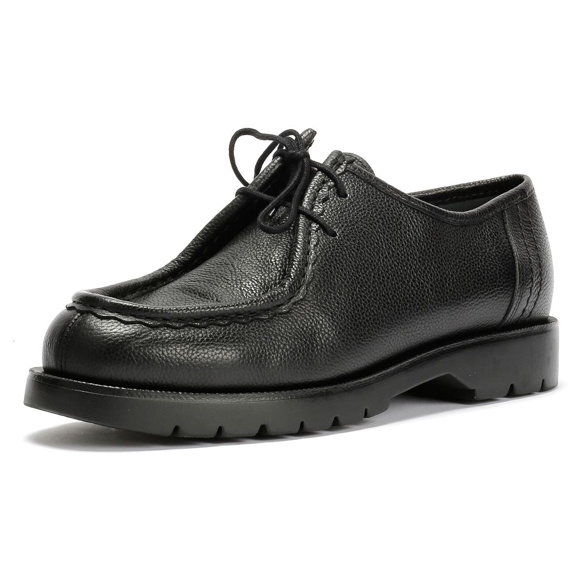 Kleman Padror G VGT Chaussures en cuir noir pour hommes