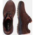Hush Puppies Pele Chaussures À Lacets En Nubuck Marron Pour Hommes