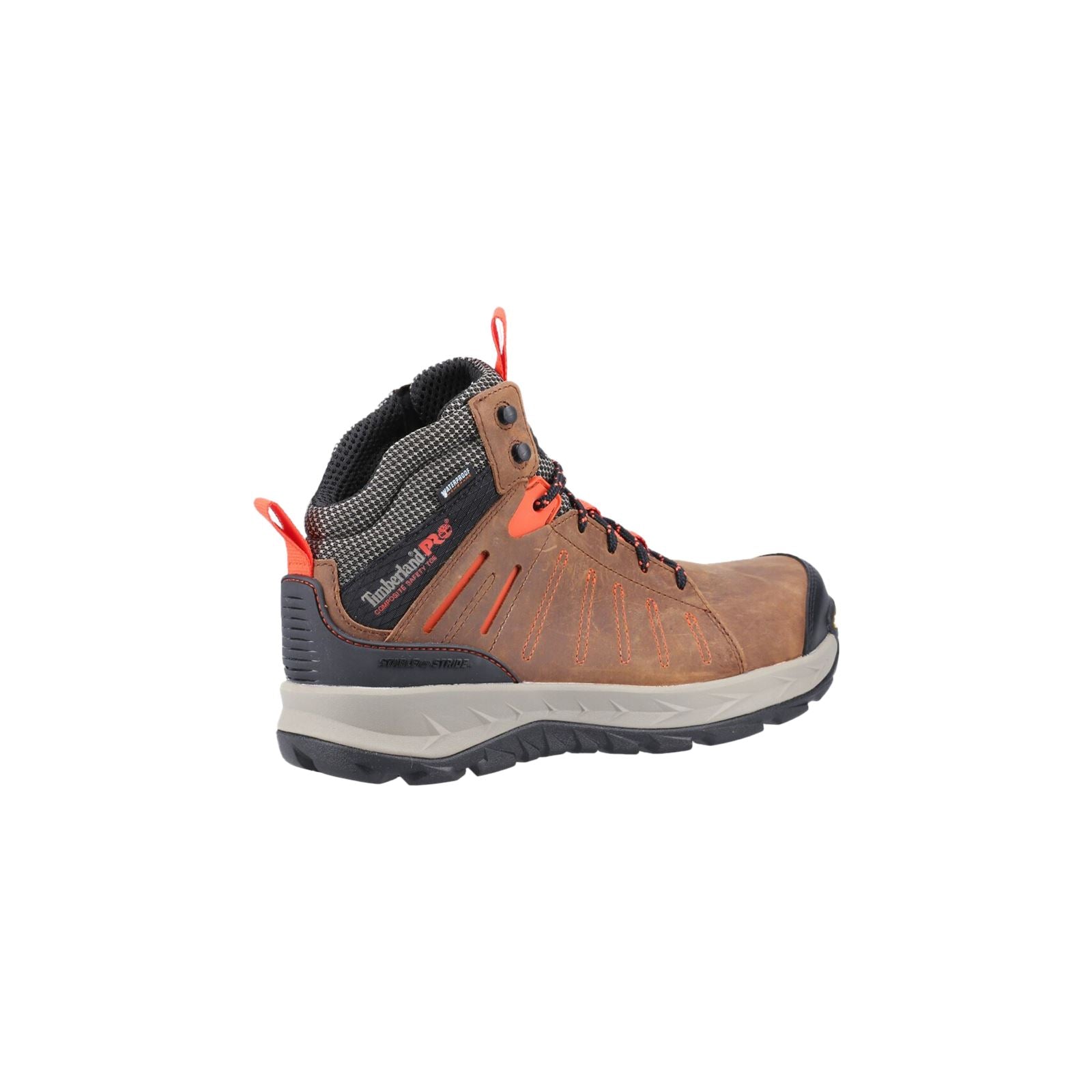 Timberland Pro  Bottes De Sécurité En Cuir Marron Trailwind