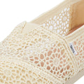 TOMS Apargata Crochet Natural Espadrilles Femmes Beige Sandal