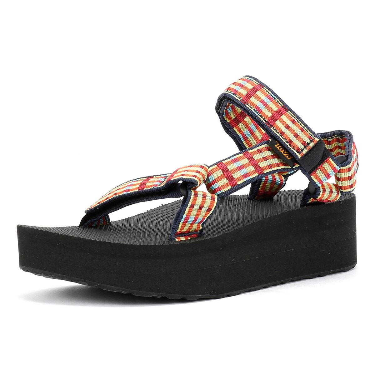 Teva Flatform Universal Sandales Jaunes Pour Femmes
