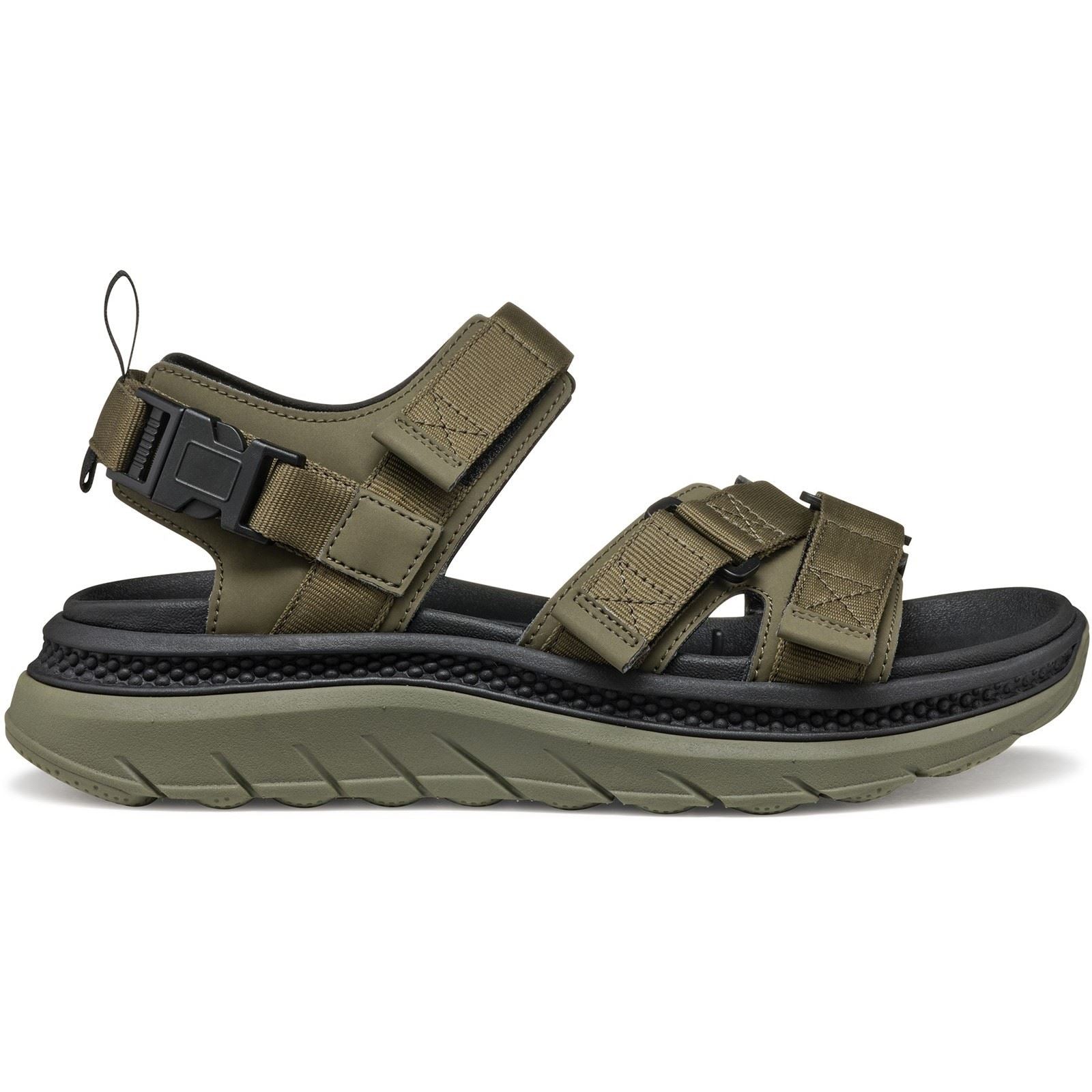 Geox U SPHERICA ACTIF X S Mélange De Polyester Tongs Militaires Pour Hommes