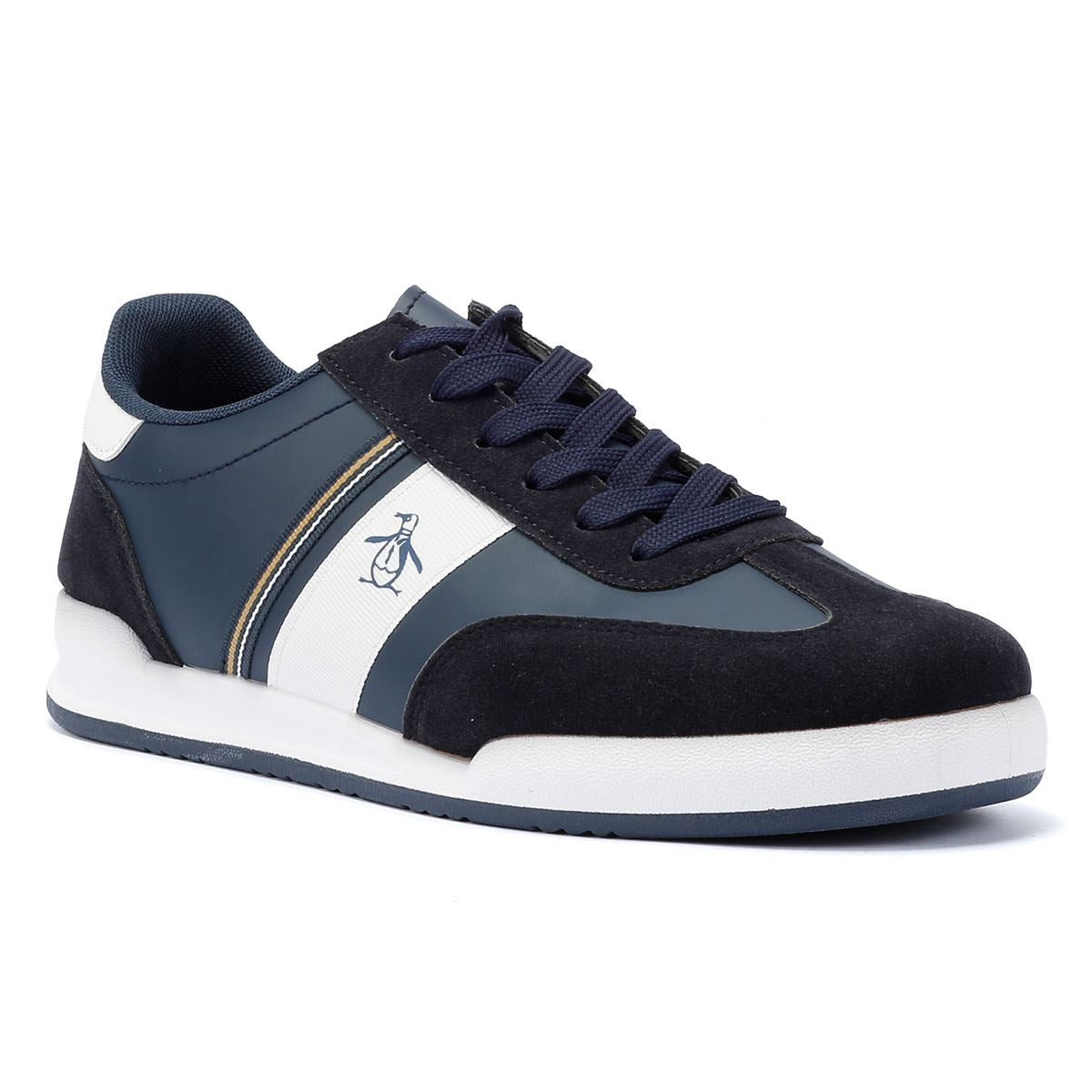 Penguin Gaz Sneakers Bleues Pour Hommes