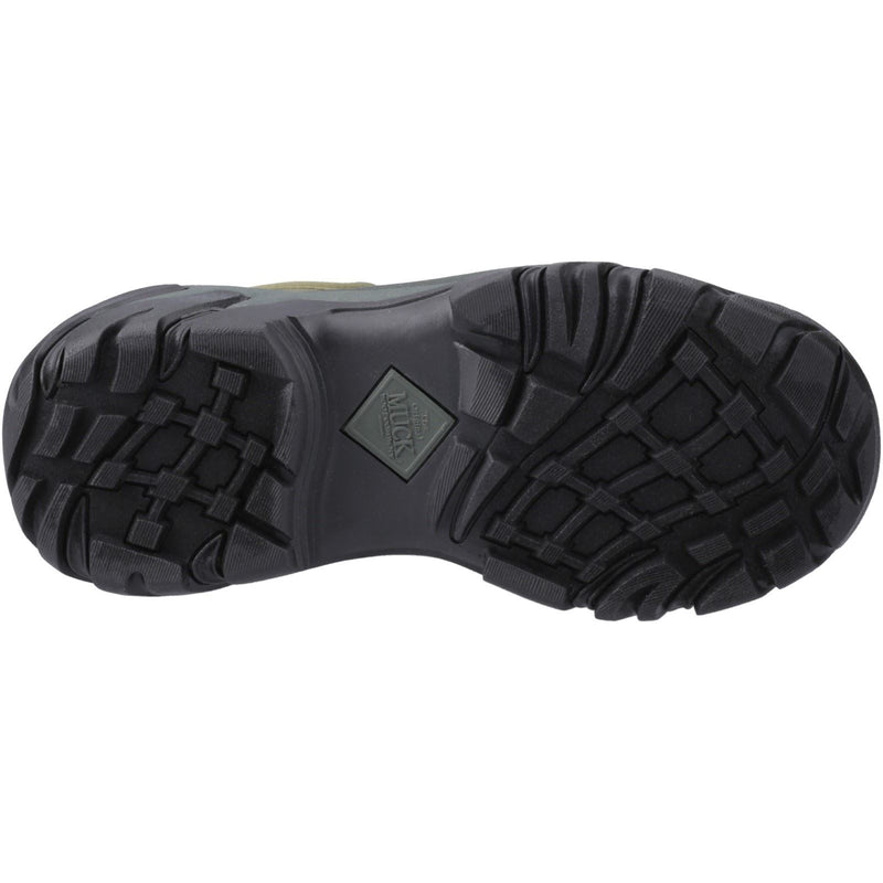 Muck Boots Woody Sport Bottes En Caoutchouc De Couleur Vert Mousse.