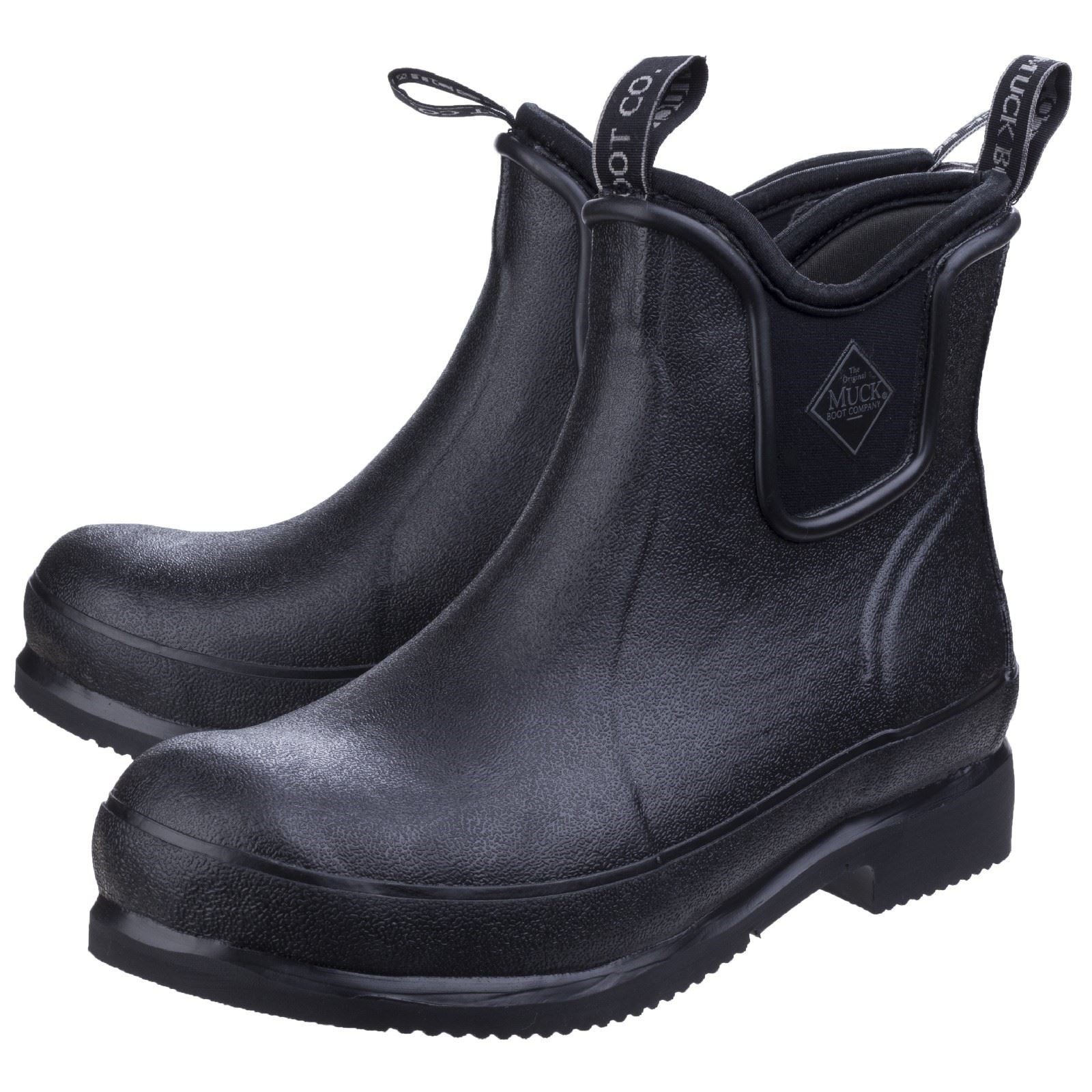 Muck Boots Wear Bottes En Caoutchouc Noires/noires