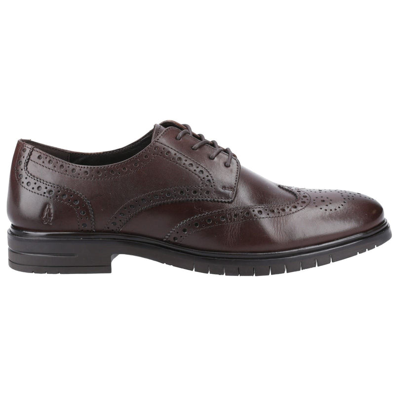 Hush Puppies Santiago Chaussures Brogues Marron En Cuir Pour Hommes