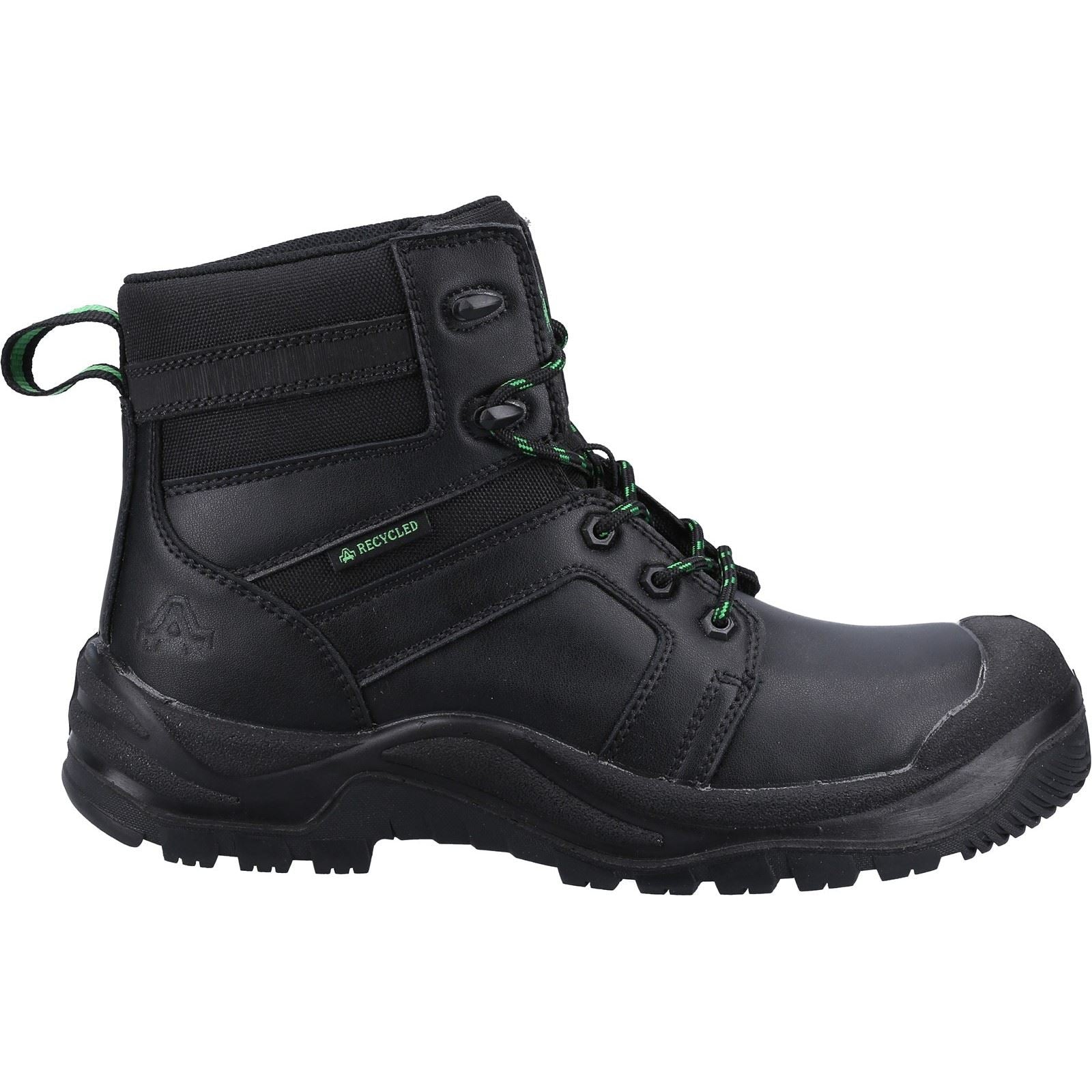 Amblers Safety  Bottes De Sécurité En Cuir Noir 502
