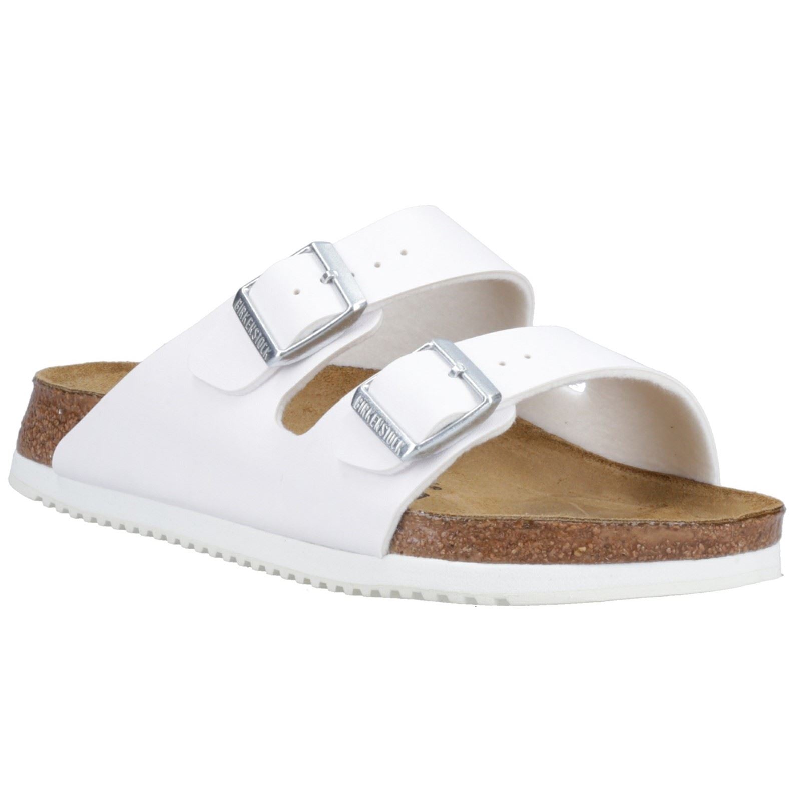 Birkenstock Arizona Sandales Blanches Pour Femmes
