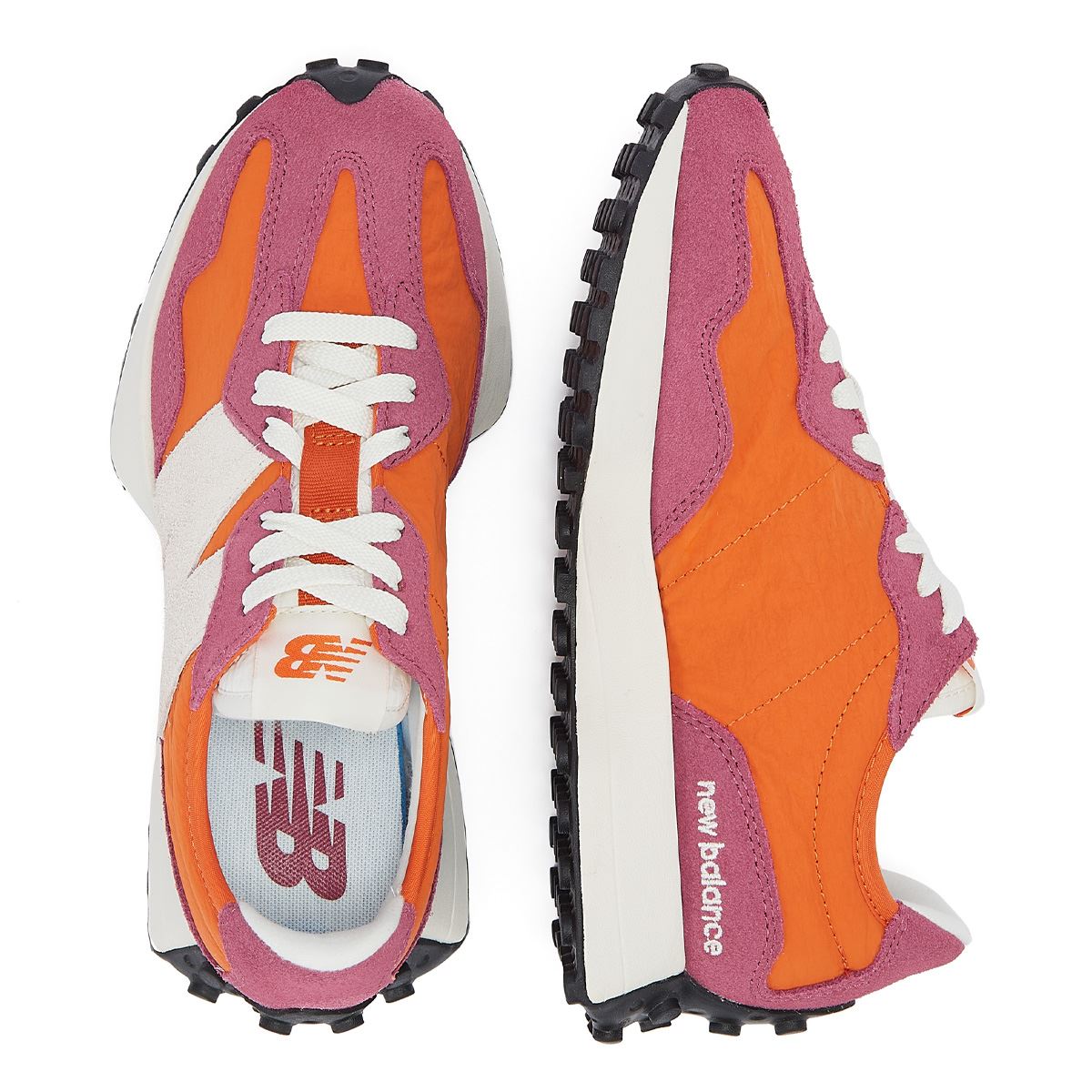 New Balance 327 Baskets Roses Pour Femmes