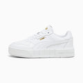 Puma Cali Court Baskets Blanches En Cuir Pour Femmes