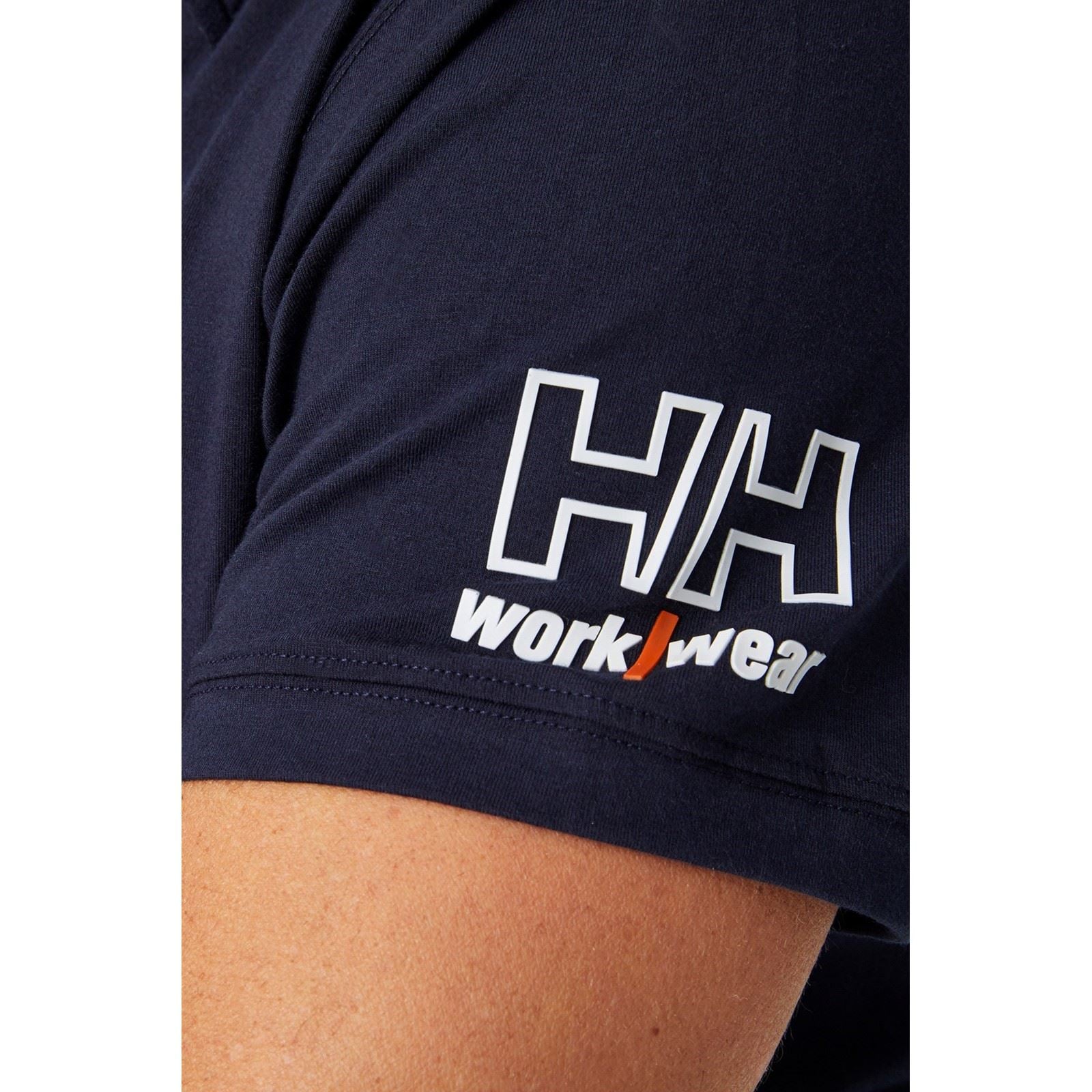 Helly Hansen Workwear Kensington T-Shirt Polo Bleu En Coton Pour Homme