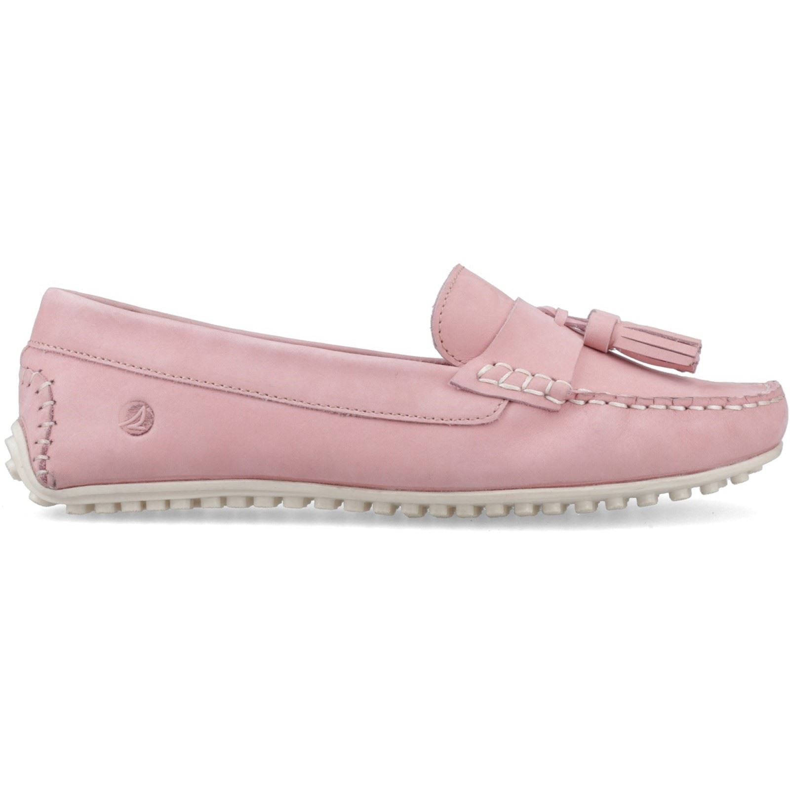 Sperry Salvador Slip On Mocassins En Nubuck Pour Femmes Roses