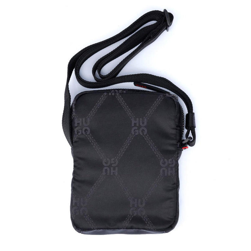 Hugo Ethon 2.0 Sac De Reporter Noir Pour Hommes En Polyester