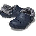 Crocs Classic Fleece Lined Sabots En Thermoplastique Bleu Marine