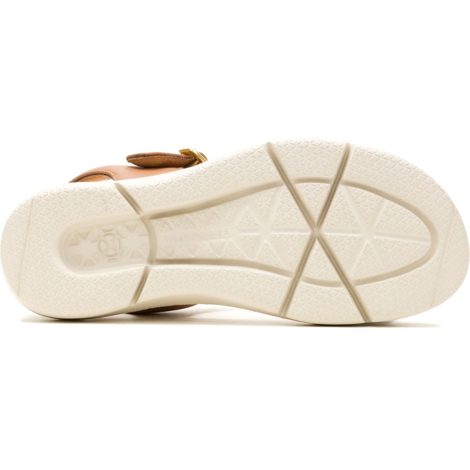 Hush Puppies Uplift Sandales En Cuir Pour Femme Couleur Tan