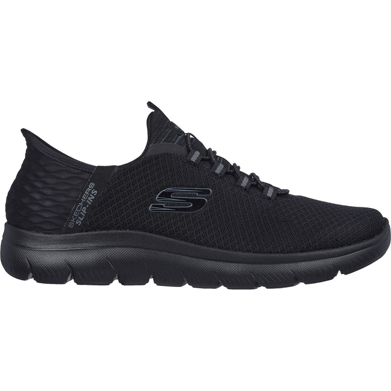 Skechers Summits High Range Baskets Noires Pour Hommes En Synthétique