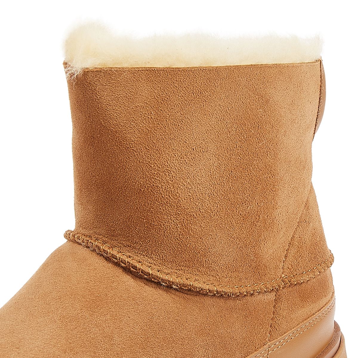 FitFlop Bottes Pour Femmes En Peau De Mouton Retournée Beige