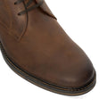 Dune Charleys Bottes En Cuir Marron Pour Hommes