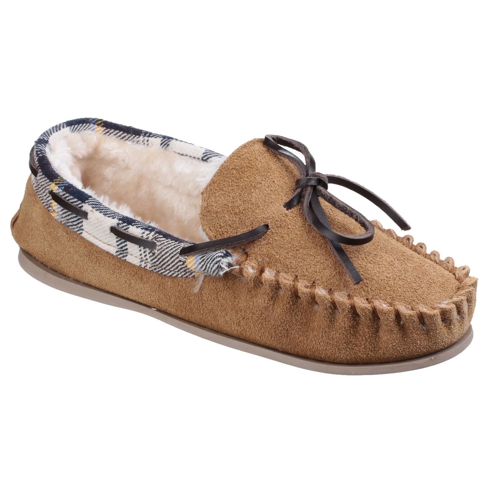 Cotswold Kilkenny Chaussons En Daim Pour Femmes Couleur Beige