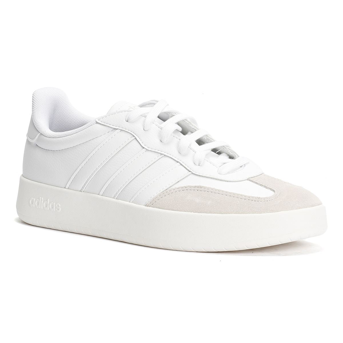 Adidas Barreda Baskets Blanches En Cuir