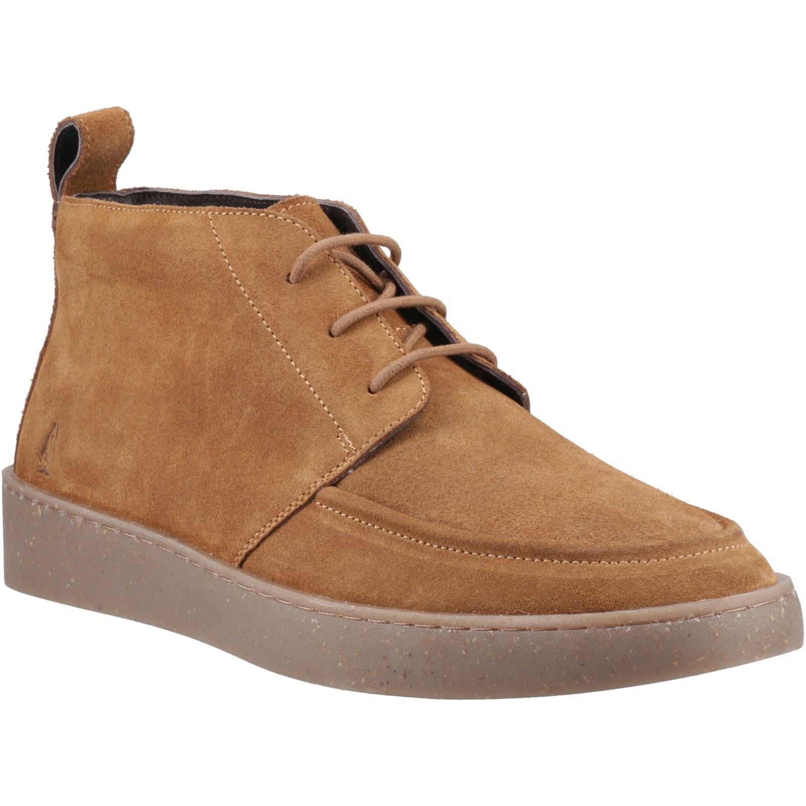 Hush Puppies Rory Bottes Homme En Daim Couleur Fauve