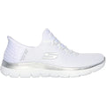 Skechers Summits Diamond Dream Chaussures De Sport Blanc/Argent Pour Femme