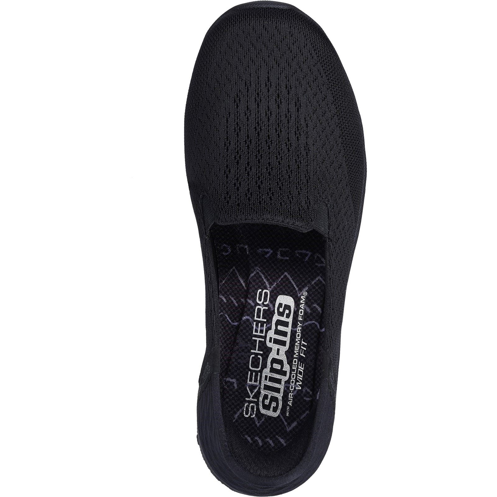 Skechers Reggae Fest 2.0 Guiding Baskets Noires Pour Femmes En Synthétique