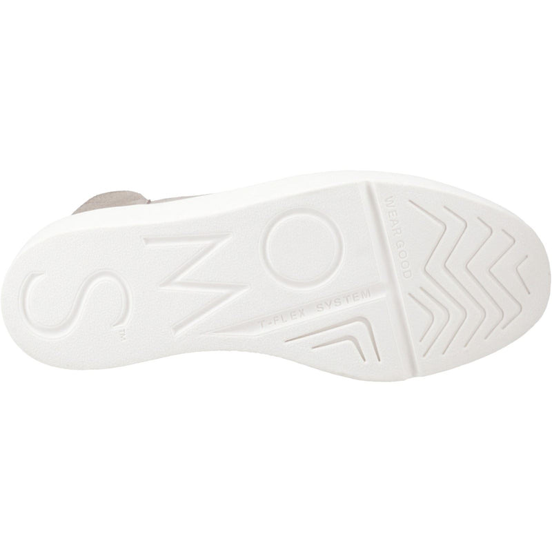 TOMS Verona Mid Bottes En Cuir Taupe Pour Femmes