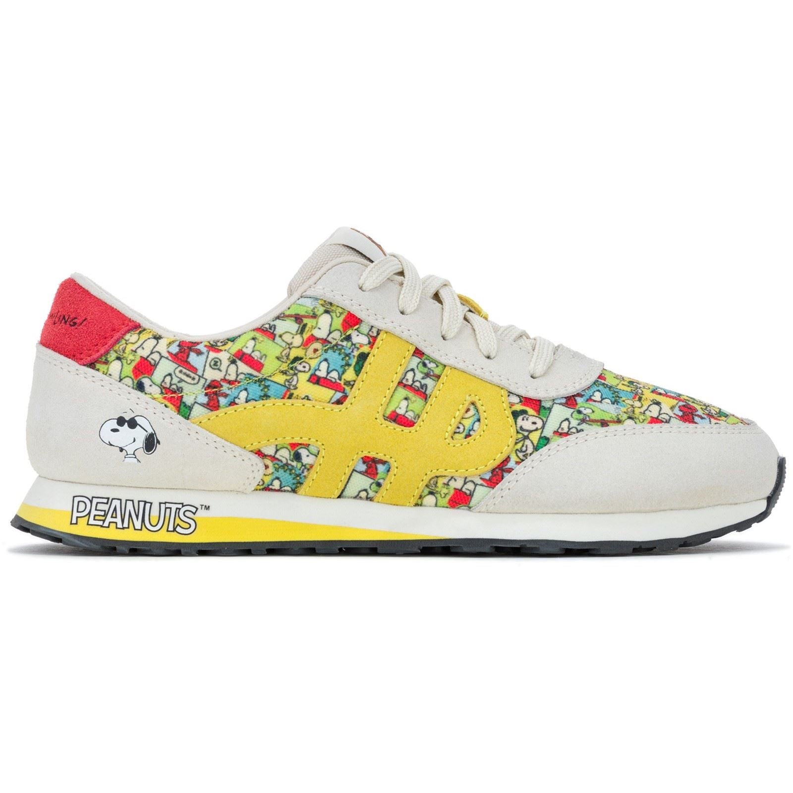 Hush Puppies SEVENTY8 Peanuts Chaussures De Sport En Cuir Pour Femmes Avec Impression Peanuts
