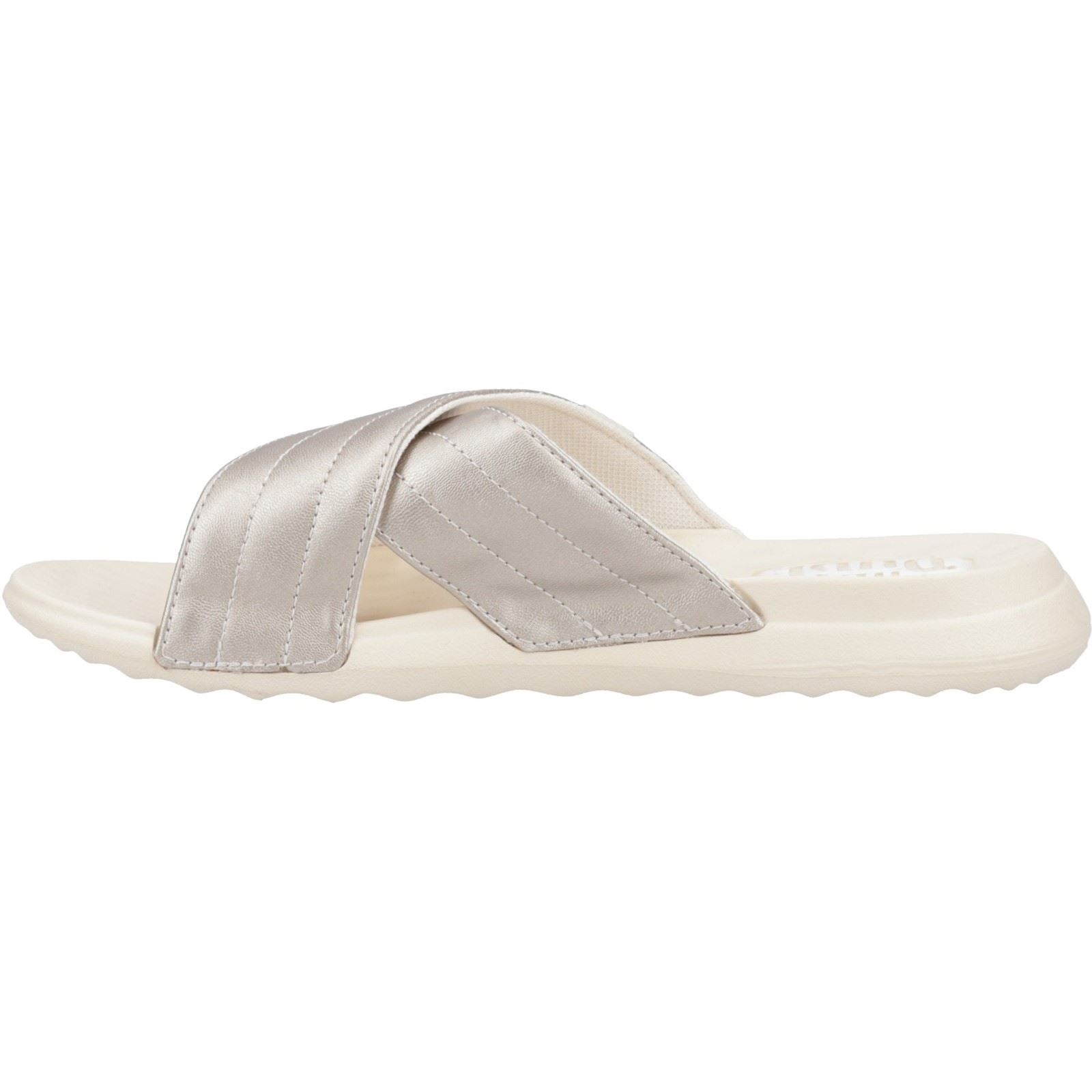 HEYDUDE Christi Slide Distressed Sandales Métalliques Pour Femmes