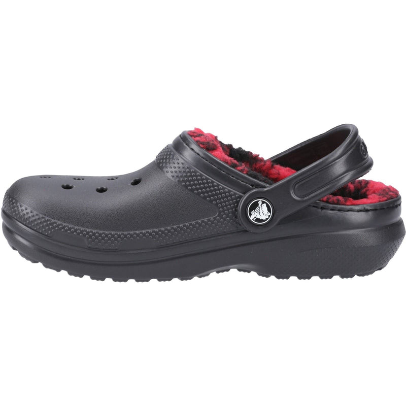 Crocs Classic Lined Sabots Pour Enfants Unisexes En Thermoplastique Noir/buffle