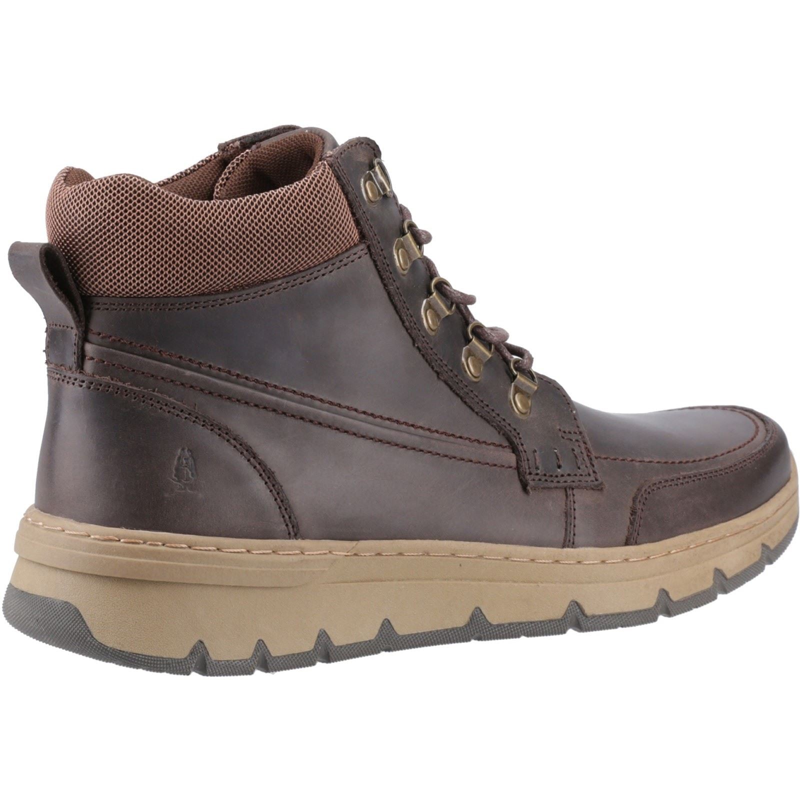 Hush Puppies Nixon Bottes De Cheville Pour Homme En Cuir Marron