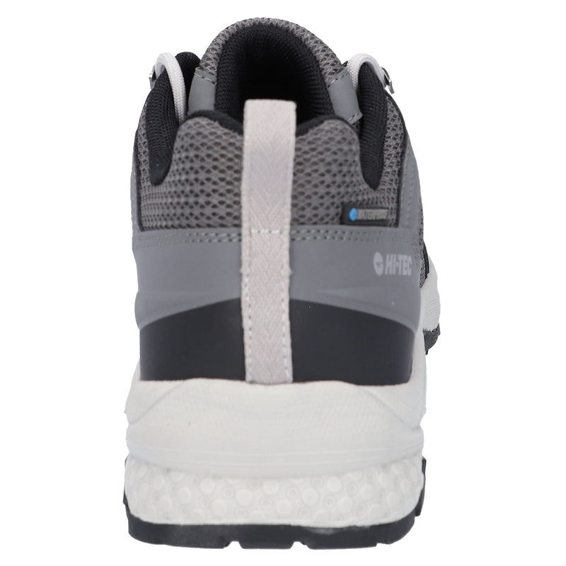 Hi-Tec Saunter WP Chaussures De Randonnée Grises Pour Hommes En Maille De Polyester