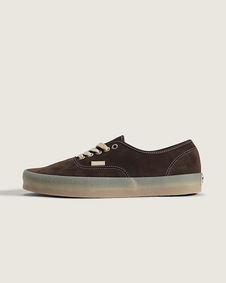 Vans Authentic Crepe Baskets Brunes Pour Hommes En Suède