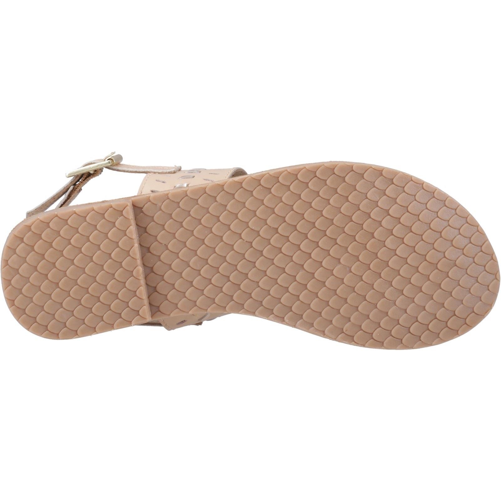Hush Puppies Hadley Sandales Nude Pour Femmes En Cuir