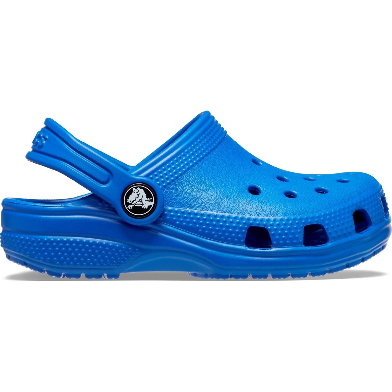 Crocs Toddler Classic Des Mocassins Thermoplastiques Bleus Bolt