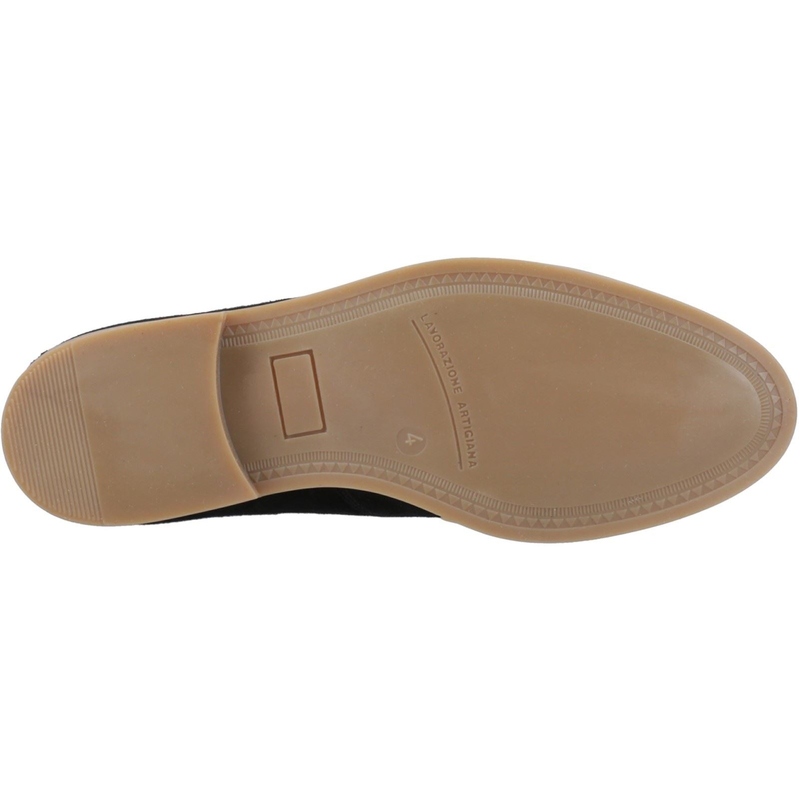 Hush Puppies Natasha Mocassins Noirs Pour Femmes En Cuir