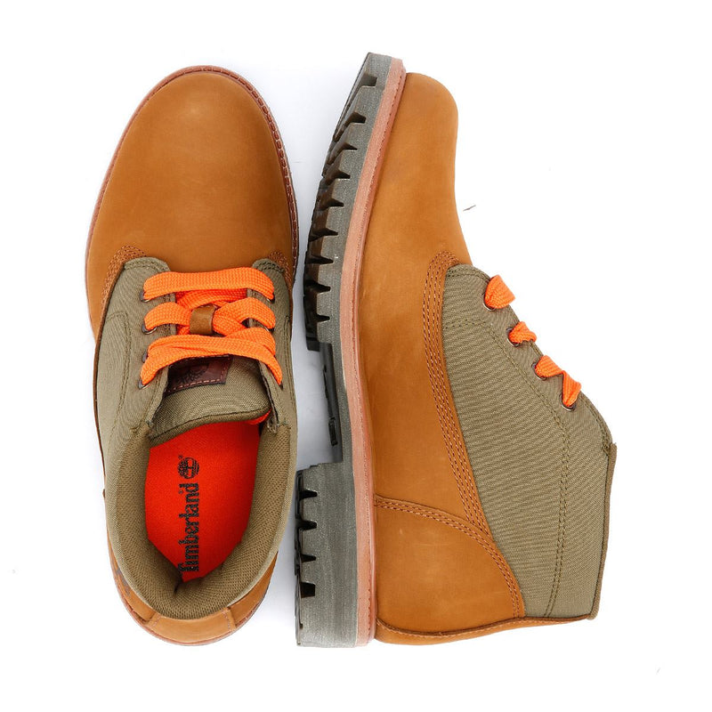 Timberland Mid Lace Chukka Workwear II Bottes En Cuir Marron Pour Homme