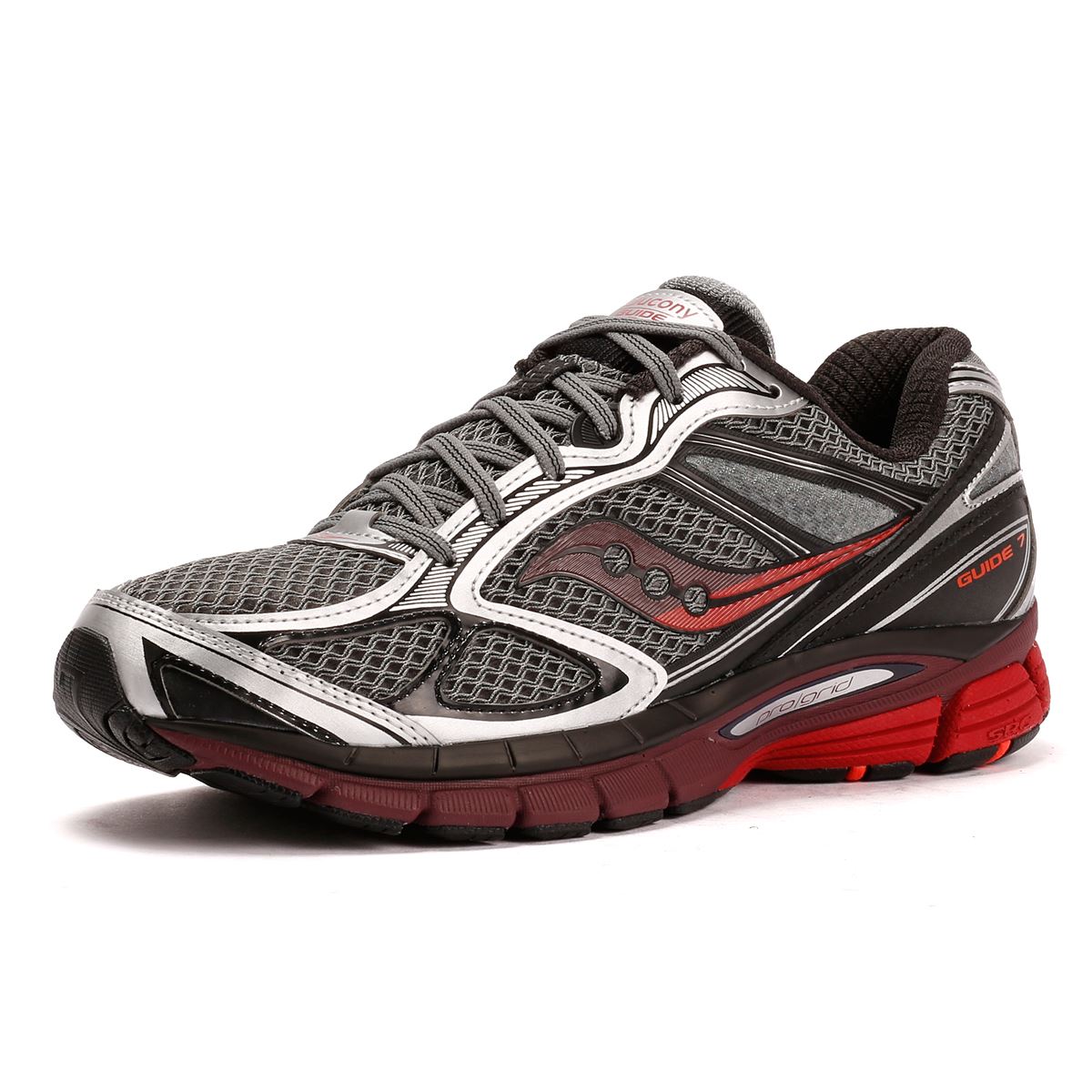 Saucony Progrid Guide 7 Homme Baskets Grises