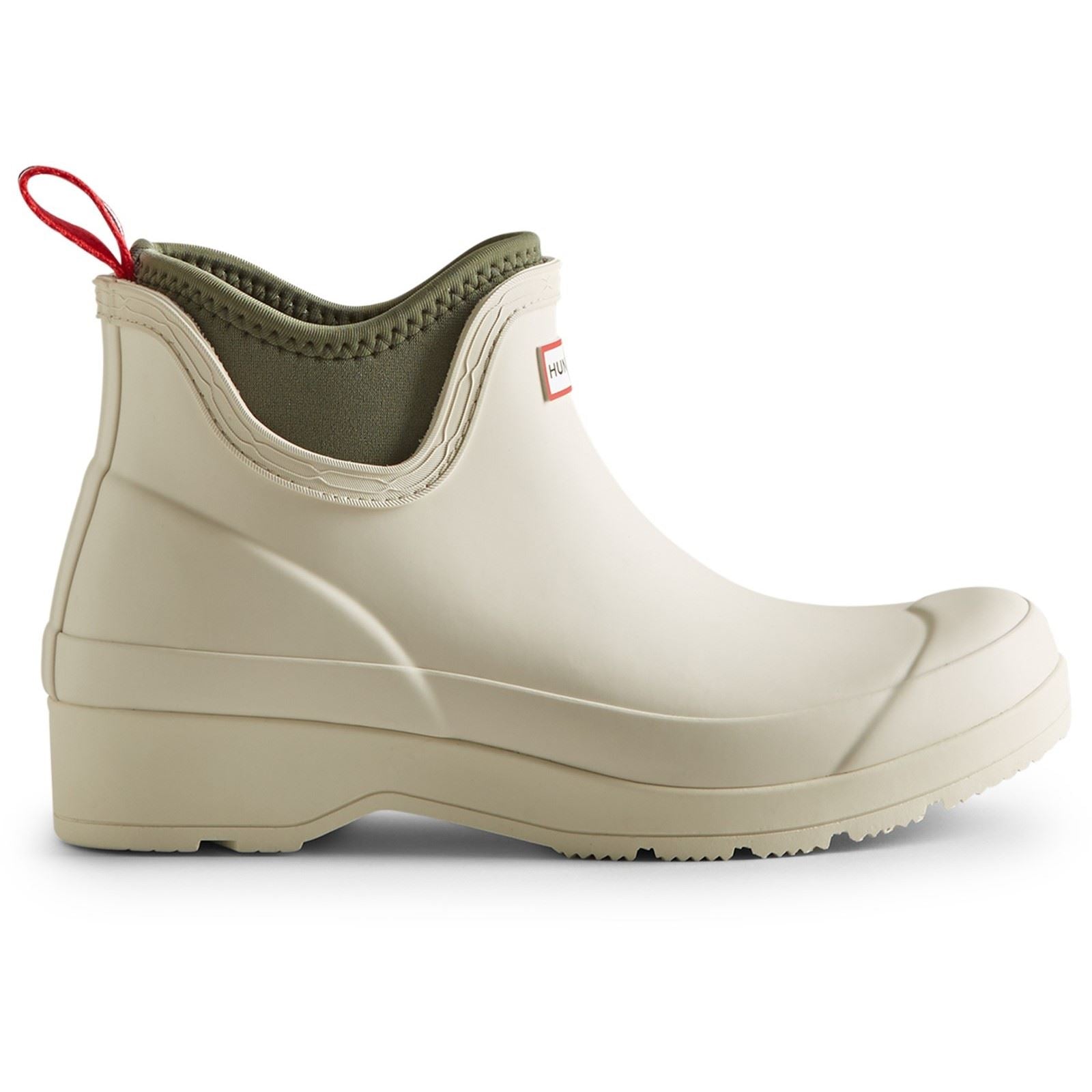 Hunter Play Chelsea Bottes En Caoutchouc Blanches Ombrées Pour Femme