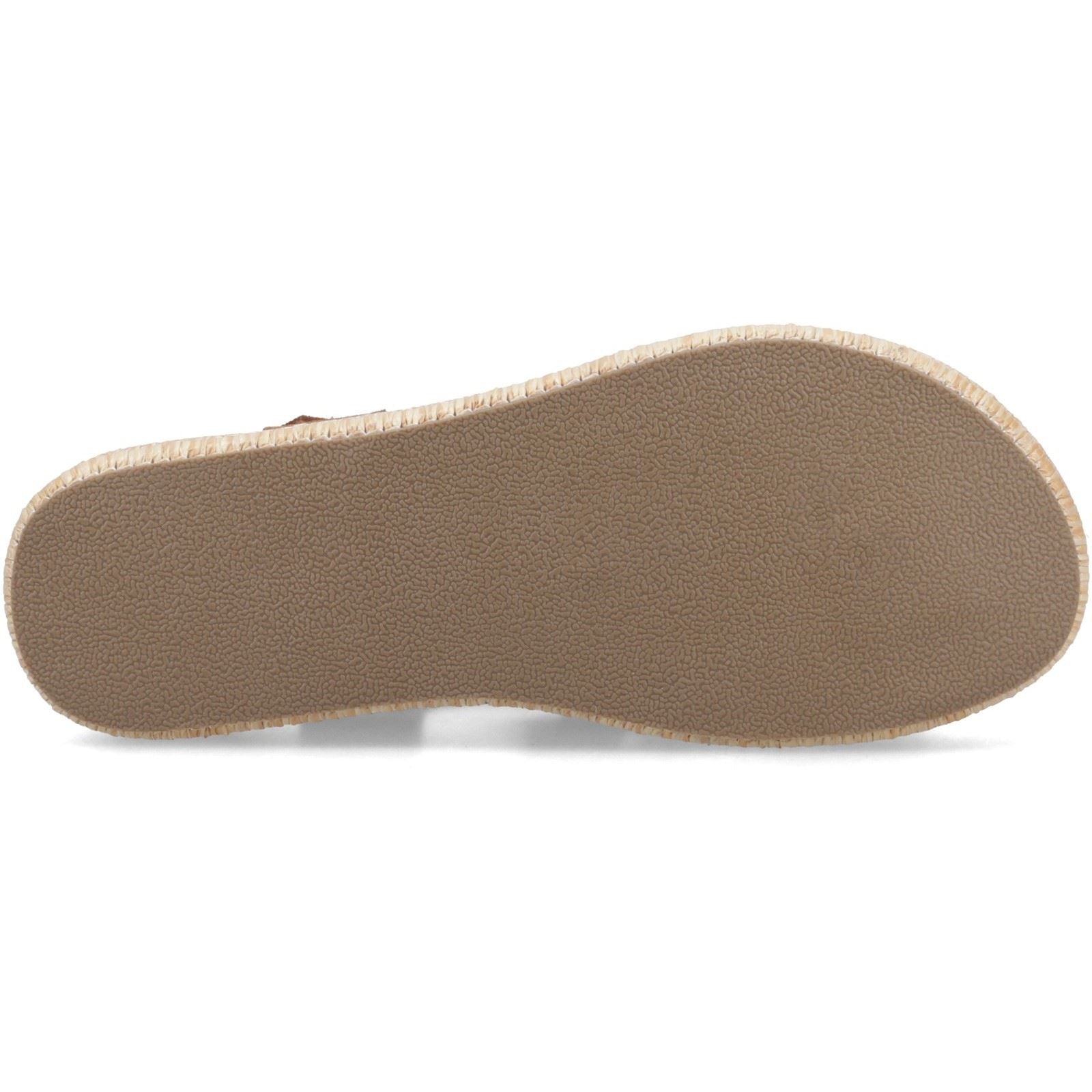 Hush Puppies Rosetta Gladiator Sandales En Cuir Pour Femmes Couleur Caramel